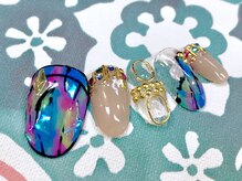 ビービーネイル(BB)/エスニックな上品ネイル