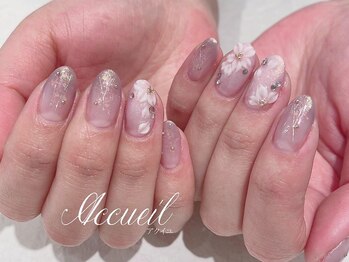 アクイユ 銀座店(ACCUEIL)/桜ネイル