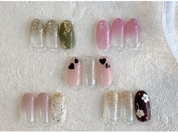 キャンアイドレッシー 深谷店(Can I Dressy)/【hand】定額デザイン¥3,800-