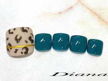 ディアナ ひたちなか高場店(DIANA)/定額ネイル　6600円　D‐017