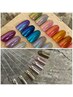 《New》 Hand【mirror/aurora nail】6200円