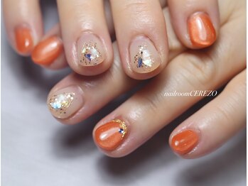 ネイルルーム セレッソ(CEREZO)/オレンジ