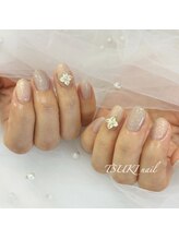 ツキネイル(TSUKI nail)/ワンカラービジュー