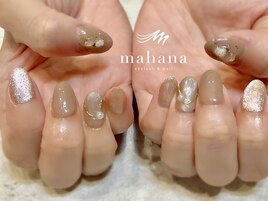 シンプルニュアンスネイル