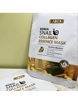 蓮子の夢/カタツムリフェイスマスク☆