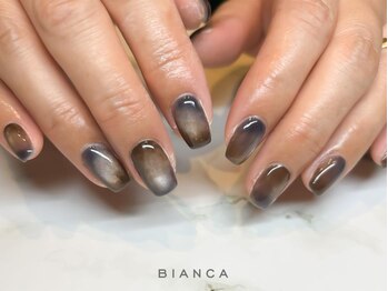 ビアンカ ネイルサロン 大宮店(Bianca)/マグネット×ニュアンスカラー