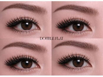 アテアイラッシュ 津久野店(ate eyelash)の写真/話題のダブルフラット導入店【ダブルフラット120束 ￥7150】