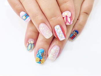 ネイルコレクション ピンク(Nail Collection Pink)/ジェル付放題★概念・ミニー