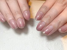 シンス(Since)/【パラジェル】ラメフレンチ