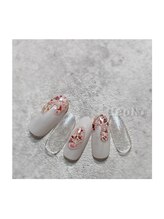 レアネイル(LLe'a Nail)/とろーりフラワー