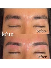 ルアン 表参道店/メンズ美眉毛スタイリング