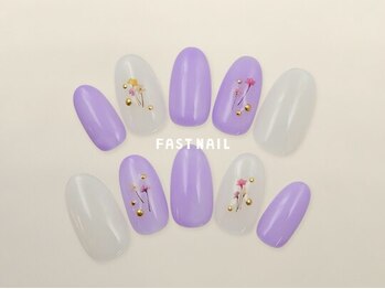 ファストネイル 大宮西口駅前店(FAST NAIL)/フラワー 【12089】