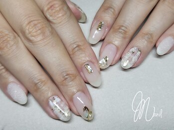 マニル アンド ネトラ(manil & netola)/ホワイトネイル