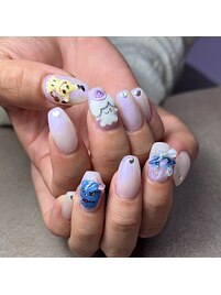 ハロウィンネイル