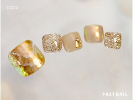 *フットネイルト*アート¥8900