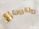 *フットネイルト*アート¥8900