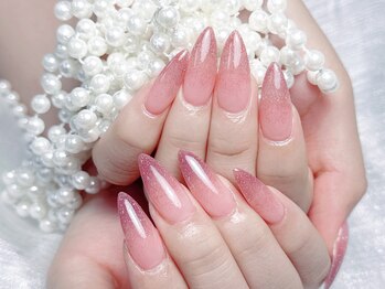 シーアンドビーネイル(C&B Nail)/ラメグラデーション