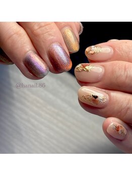 Mネイル 伏見店/haruka nail × 個性派ネイル