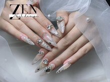 ゼン ネイル デザイン 池袋(ZEN NAIL DESIGN)/* 長 さだしやり放題×つけ放題