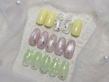 ハユン(hayun)の雰囲気（3月定額デザイン/春デザイン/パラジェル/ニュアンスネイル）