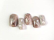 クレモアネイル 池袋西口店(CLEMORE NAIL)/色鉛筆×インクネイル