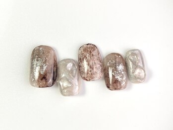 クレモアネイル 池袋西口店(CLEMORE NAIL)/色鉛筆×インクネイル
