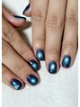 モグネイル(Mogunail)&nbsp;ショートネイルもマグネットの奥行きで綺麗に！