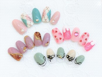 ネイルコレクション ピンク(Nail Collection Pink)/ジェル定額￥8990★アーガイル