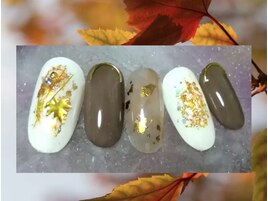 紅葉ネイル