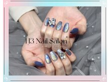 エイチスリー(H3)/オーロラ加えたマグネットネイル