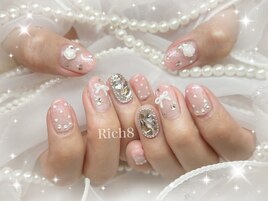 バラリボン韓国ネイル