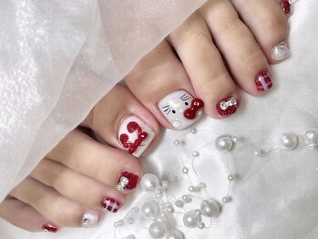 キャラクター　フットネイル