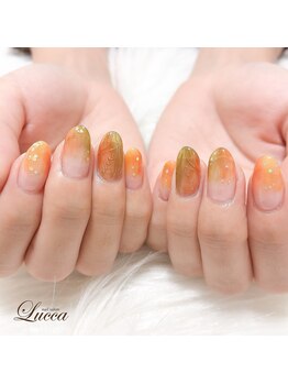 ルッカ(Lucca)/紅葉ネイル