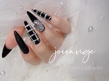 ジョアアンジェ 心斎橋店(joie ange)/アプレ/チェックネイル