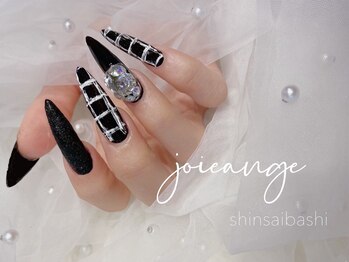 ジョアアンジェ 心斎橋店(joie ange)/アプレ/チェックネイル