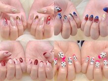 NICENAIL/ジェルネイル/パラジェル/フィルイン/マグネット/長さだし/西鉄久留米駅前店/持ち込みデザインコース