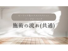 ライカブルー(RaicA BluE)/施術の流れ(共通)