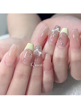 クイーンズビューティーサロン 新宿本店(Queen's beauty salon)/チップ長さ出し10本やり放題