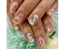 押し花ネイル☆