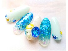 ネイル サロン ターラ 吉祥寺(nail salon Tara)/キラキラビジューネイル