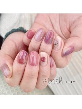 バースプラスリム(virth+LIM)/ジェルネイル 120分制