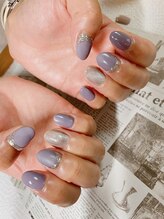 カコラネイル(kacola nail)/マット ＋マグネット ＋ミラー