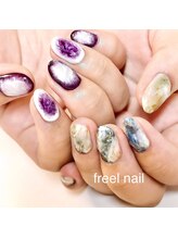 フリールビューティー(freel Beauty)/アシメ天然石