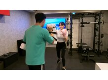 レッド ヒップアップジム 上野店の雰囲気（爆速で上達するパーソナルミット打ち/消費カロリーを増やす）
