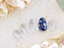 雪の結晶☆オーロラ☆ホログラム