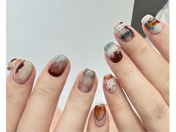 ラッキー 渋谷店(Lucky)/秋ネイル