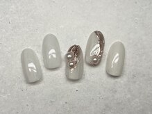 スリール(sourire by PRESS NAIL&EYELASH)/定額ハンド¥5,900(75分)