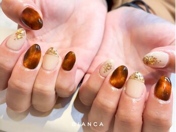 ビアンカ 川越店(Bianca)/べっ甲ネイル☆￥8500