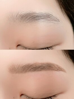 MELIA eyelash【まつげパーマ/マツエク/アイブロウ/LED】の写真/一人ひとりの自眉を活かしたデザインをご提案◎まつ毛や眉毛のお悩みを気軽に相談できるサロンです♪