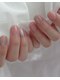 シロ(shiro)の写真/美フォルムに定評あり◎爪先をキレイに魅せる肌なじみカラー。艶感と透明感のある指先で、大人上品な手元へ